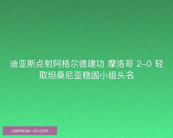 迪亚斯点射阿格尔德建功 摩洛哥 2-0 轻取坦桑尼亚稳固小组头名
